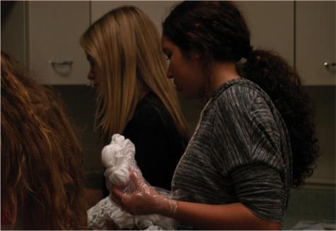 FCCLA prepares Homecoming float