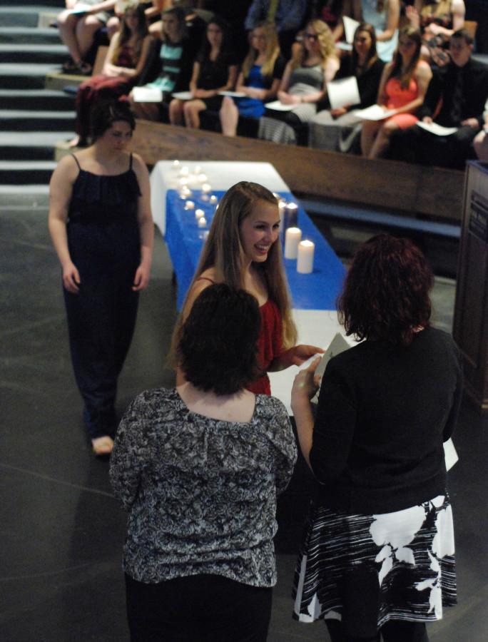 National Honor Society inducts new members