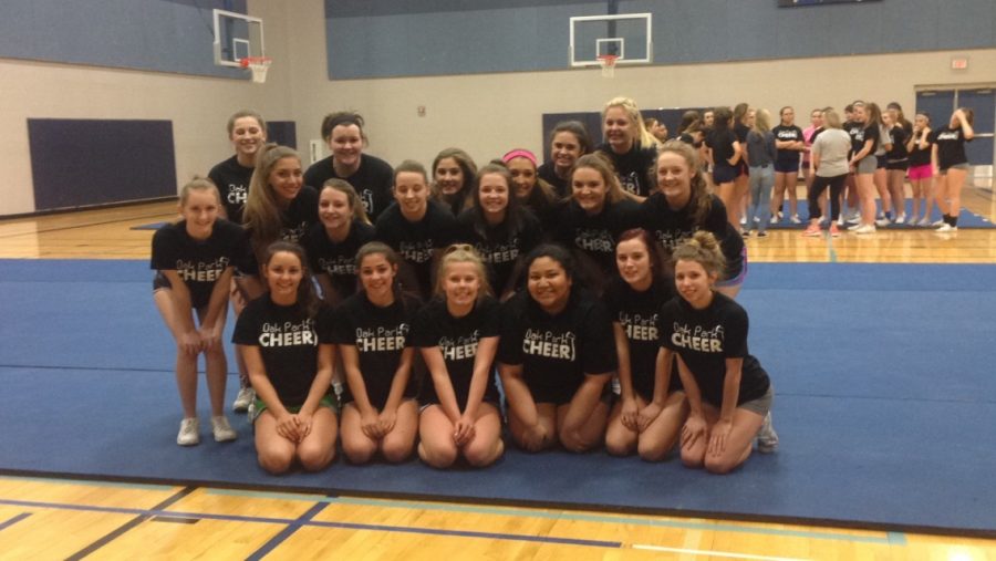 Cheer welcomes new squad