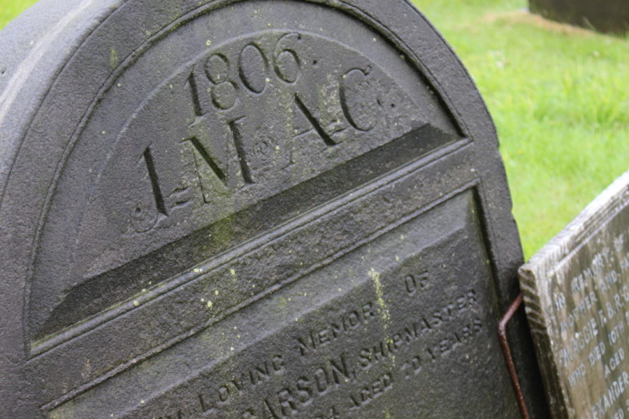 Spend a rainy afternoon in a Kirkcaldy cemetery