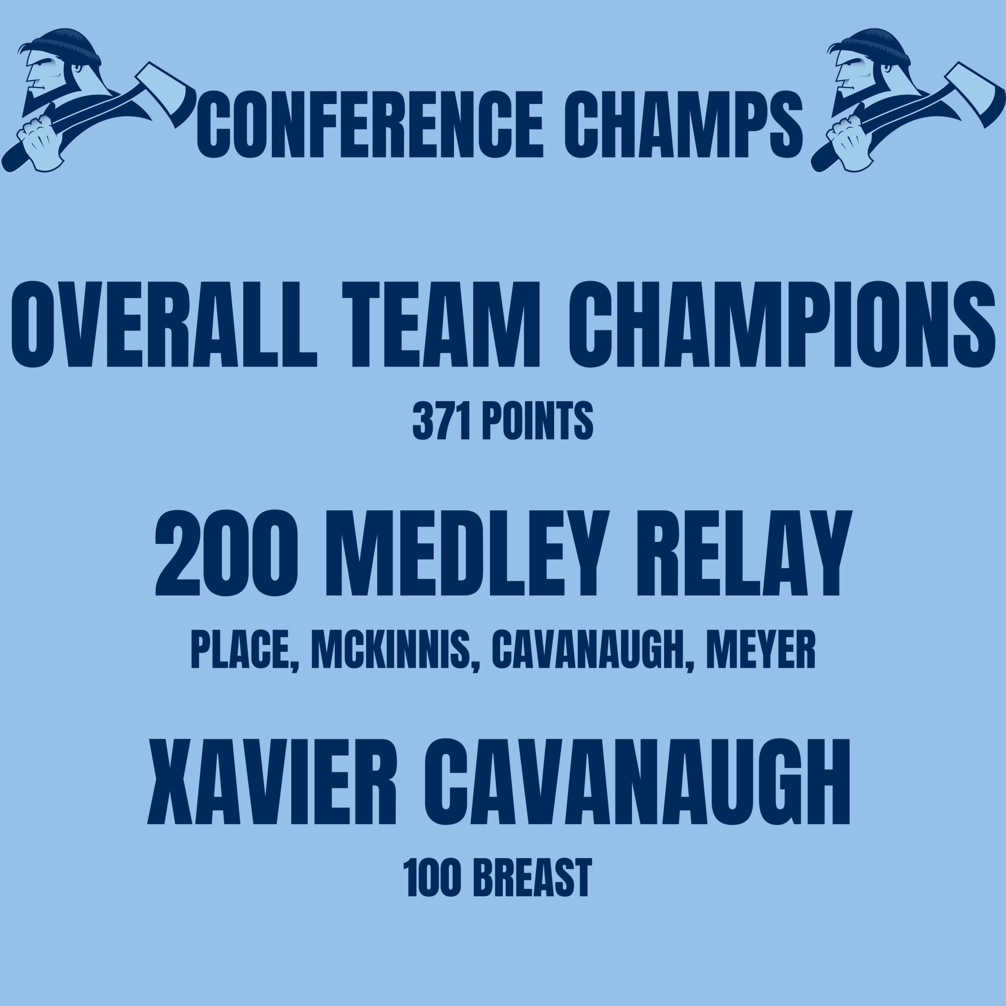 Swim Wins First Ever Red Conference Title