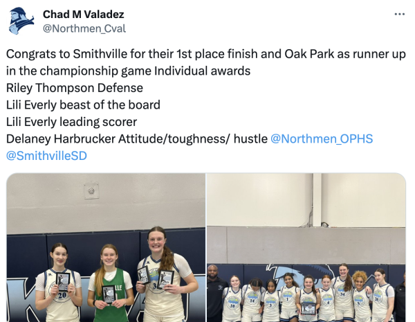 Girls Basketball Take 2nd in Oakies Invitational